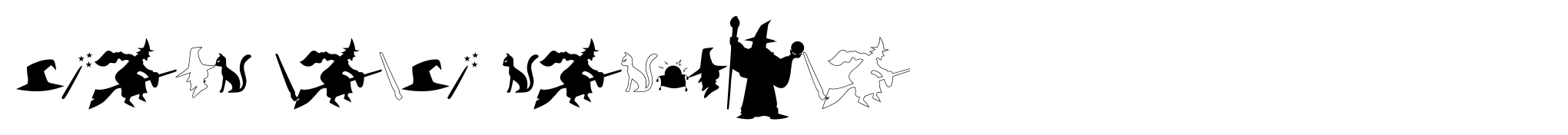 Child Witch Dingbats image